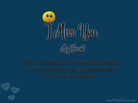 I Miss My Best Friend Quotes & Miss You Friend wishes quotes