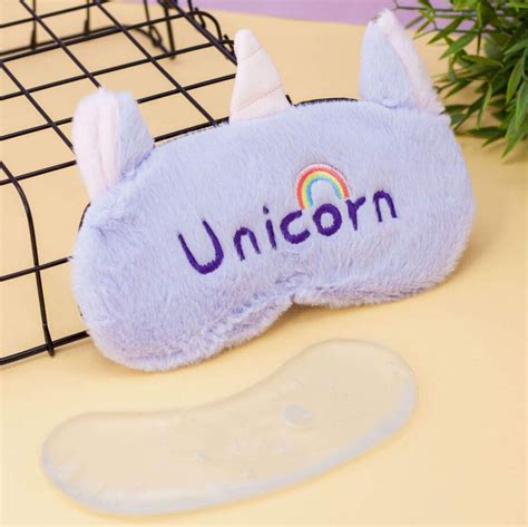 Маска для сна гелевая Unicorn Rainbow купить по цене 490 руб. в ...