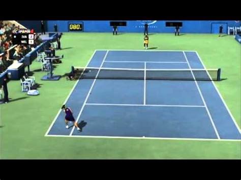 Top Spin Demo Gameplay Ana Ivanovic Vs Serena Williams Us Open