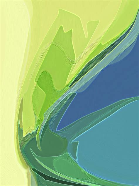 Spring Greens Digital Art By Gina Harrison Fine Art America