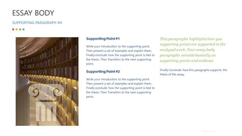 Essay Outline Powerpoint Template Slidemodel