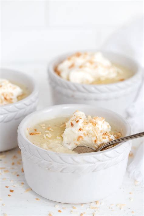 Coconut Cream Pudding - Seasons and Suppers