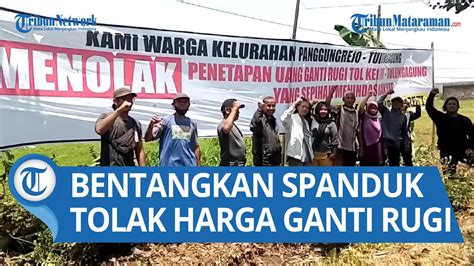 Tolak Harga Ganti Rugi Proyek Jalan Tol Kediri Tulungagung Warga