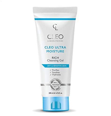 Cleo Ultra Moisture Rich Cleansing Gel 200ml Gel Rosheta Saudi Arabia