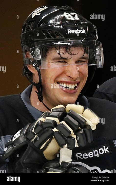 In This Photo Taken Jan 14 2013 Pittsburgh Penguins Captain Sidney