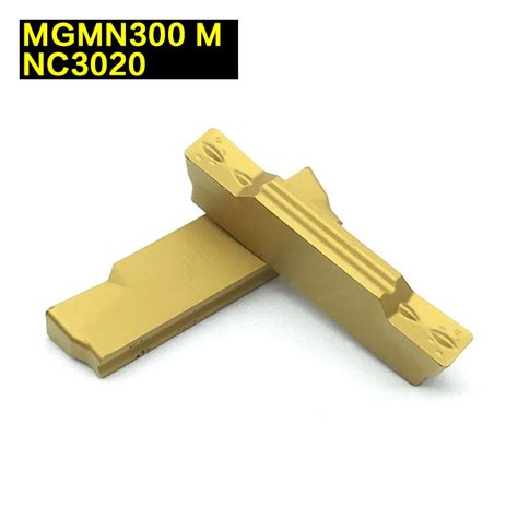 MGMN300 M NC3020 Grooving Carbide Inserts MGMN 300 High Quality Lathe