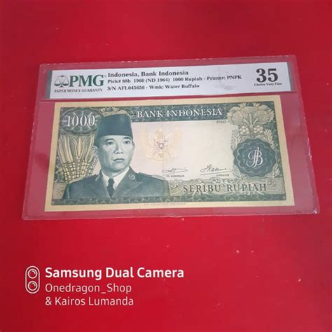 Jual Uang Kertas Kuno Rupiah Tahun Soekarno Sukarno Pmg