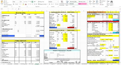 Pile Design Excel Sheet With Analysis Calculation