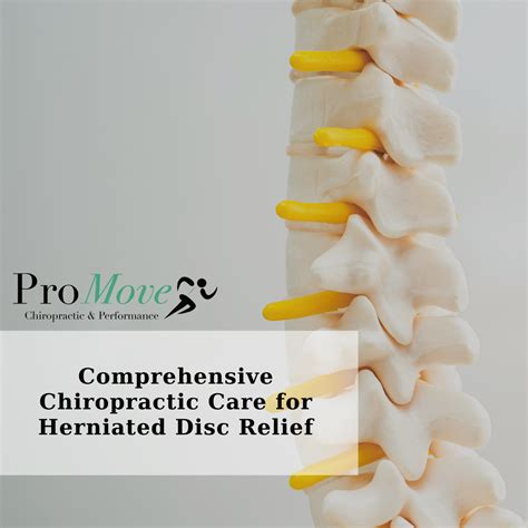 Comprehensive Chiropractic Care For Herniated Disc Relief — Promove