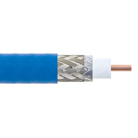 TFT 5G 402 Low PIM Flexible Coax Cable Blue FEP Jacket