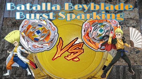 Batalla Beyblade Burst Sparking Glide Ragnaruk Wheel Revolve 1S Vs