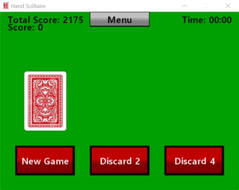 Hand Solitaire My First Released Gamemaker Game Gamemaker