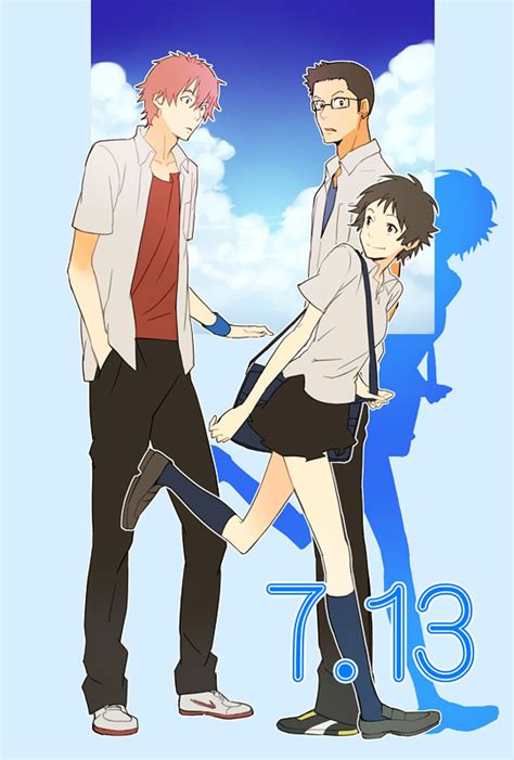 Makoto, Chiaki and Kosuke - The Girl Who Leapt Through Time-Movie Fan Art (38935709) - Fanpop