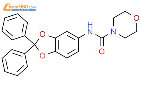 Morpholinecarboxamide N Diphenyl Benzodioxol