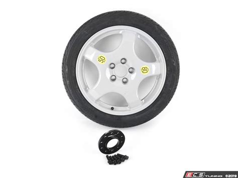 Assembled By Ecs 36116775450kt1 19 Emergency Spare Wheel Tire Set