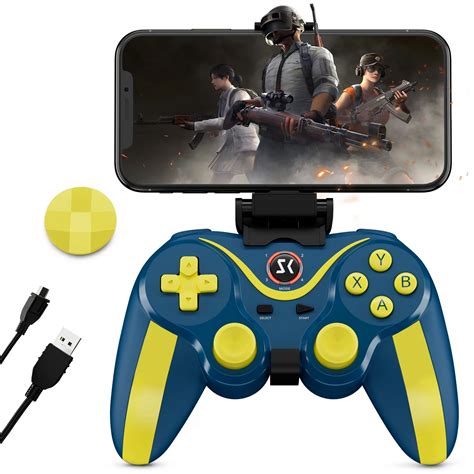 ISHAKO Controlador De Jogo M Vel Sem Fio PUBG Game Joystick Dupla Vibra