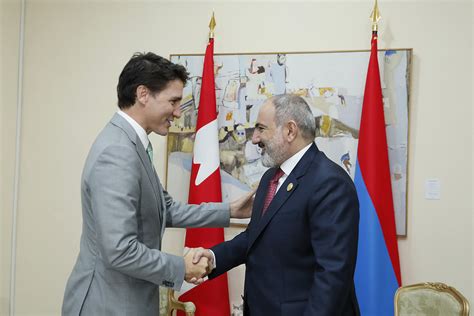 Nikol Pashinyan And Justin Trudeau Discuss Issues Related To The