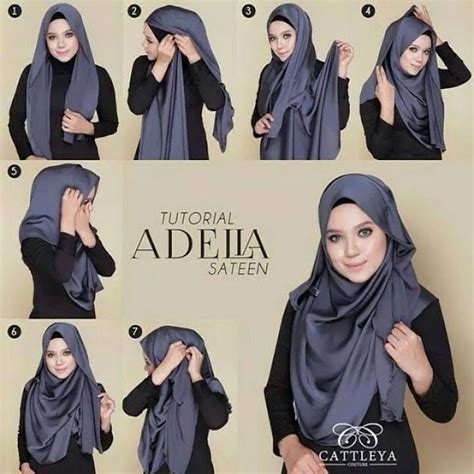 34 TUTORIAL MUDAH PEMAKAIAN TUDUNG SHAWL DAN SELENDANG MENGIKUT TREND