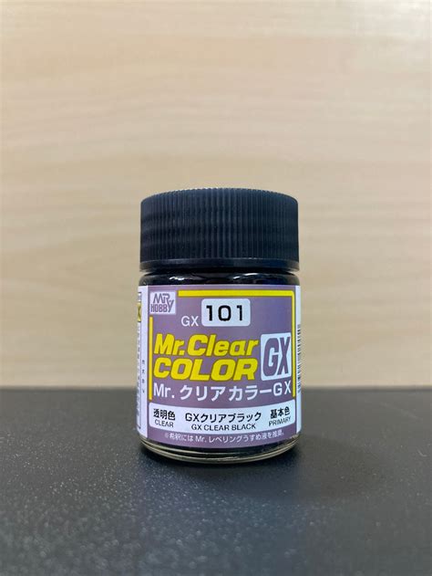 Mr Clear Color Gx 透明色系 18 Ml Gx101 Gx111 Gx121 Gx122