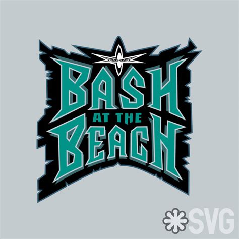 WCW Bash At The Beach (1999-2000) Logo SVG by DarkVoidPictures on ...