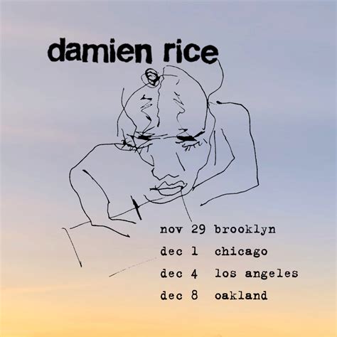 damien rice on Twitter: "U.S. Shows Announced for 2023 On sale Friday ...