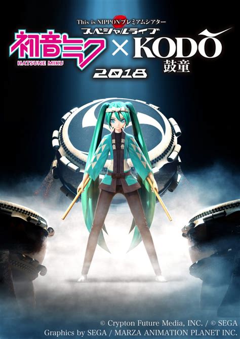 Tv Broadcast Hatsune Miku X Kodo Special Live Performance 2018