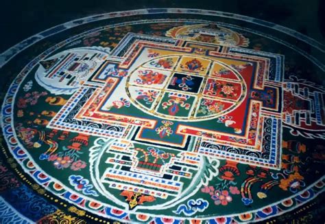 Helping Tibetan Monks Make A Sand Mandala