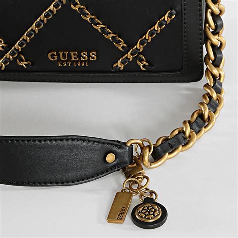 Guess Sac A Main Femme Abey Noir Laboutiqueofficielle