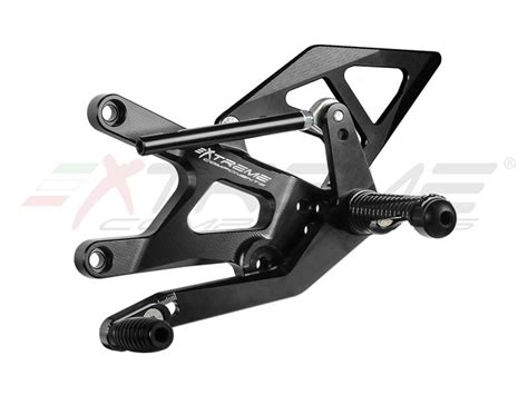 Extreme Components Gp Evo Rearsets Kit Reverse Shifting Aluminium Black