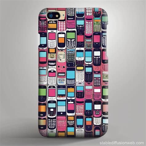 Funky Mobile Phone Covers Stable Diffusion Online