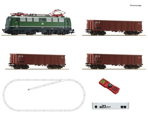 Roco Z Start Digitalset Elektrolokomotive Br Mit G Terzug