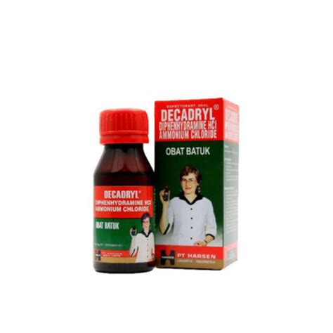 Decadryl Expectorant Sirup Ml Manfaat Kandungan Dosis Dan Efek