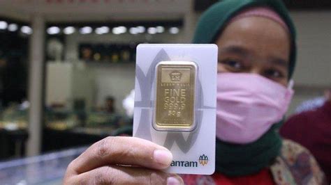 Harga Emas Antam Rebound Hari Kamis Ini Naik Rp Per Gram Simak