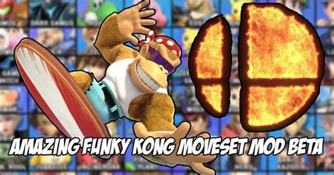 Mod Gives Funky Kong His Own Unique Moveset In Super Smash Bros Ultimate