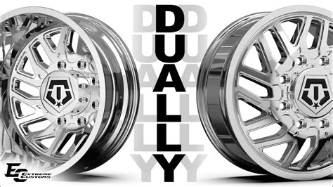 Tis C Dually Wheels X In Chrome Nitto Terra Grappler