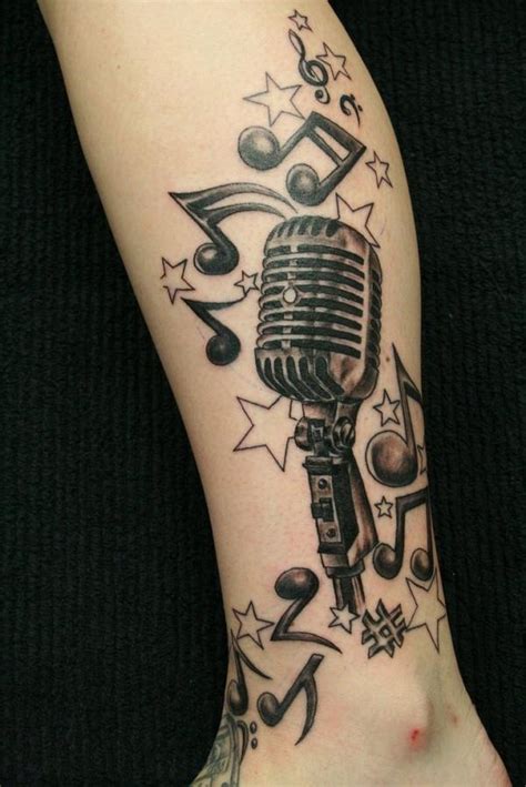 27 Melhor Ideia De Tattoos De Notas Musicais