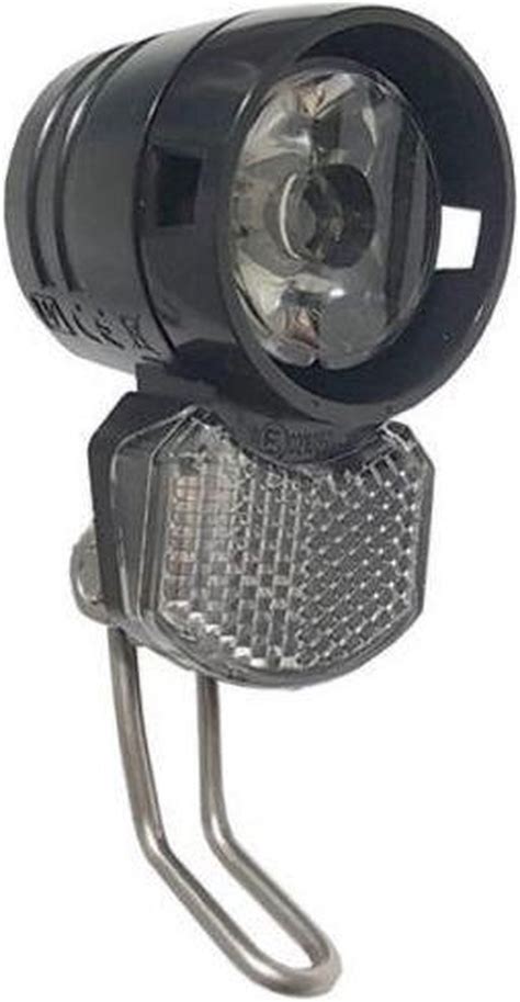 Axa Koplamp Ecoline Led Dynamo Accu Zwart Bol