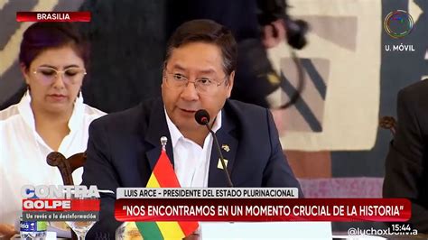 Bolivia Tv Oficial On Twitter Ahora Presidente LuchoXBolivia