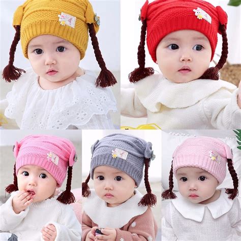 Topi Bayi 3 6 24 Bulan Musim Luruh Dan Musim Sejuk Bayi Baru Topi