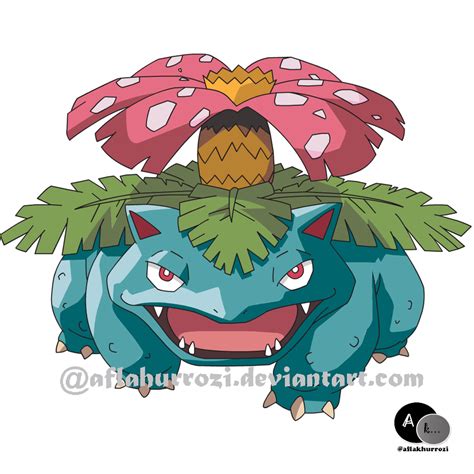 Pokemon Venusaur by aflakhurrozi on DeviantArt