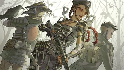 Bloodhound X Loba X Crypto Apex Legends Art HD Wallpaper Peakpx