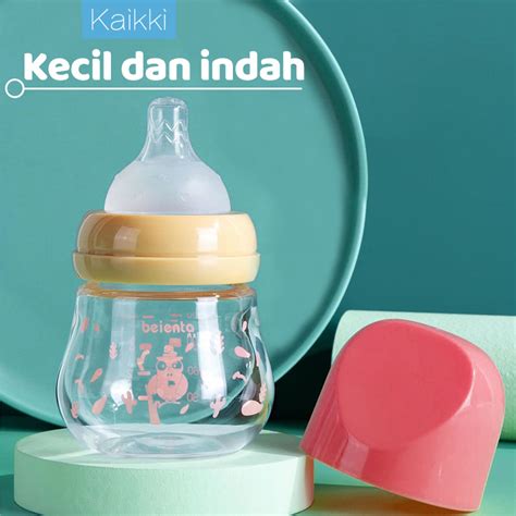 Jual Kaikki Newborn Baby Bottle Botol Bayi Natural Dot Menyerupai