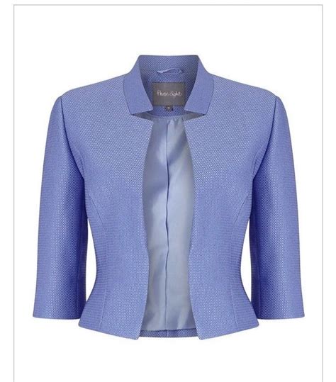 Phase Eight Cornflower Light Blue Valentine Jacket 10 Wedding Party New