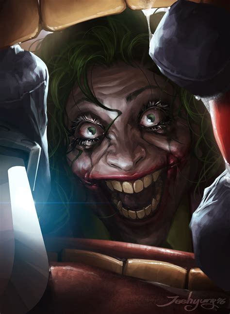 Terrifying Art of Martha Wayne as The Joker from Flashpoint — GeekTyrant