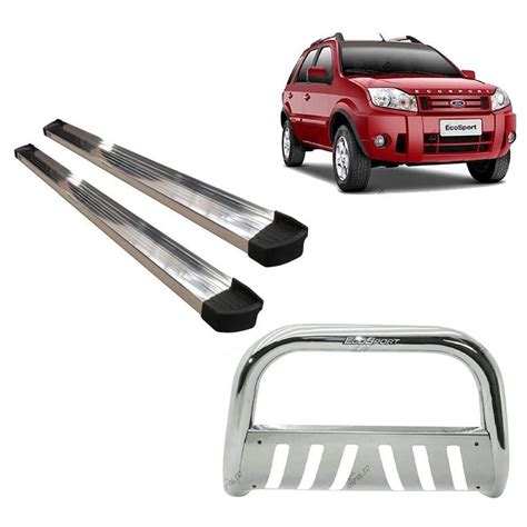 Kit Estribo Plataforma E Quebra Mato Ecosport Até 2011 Submarino