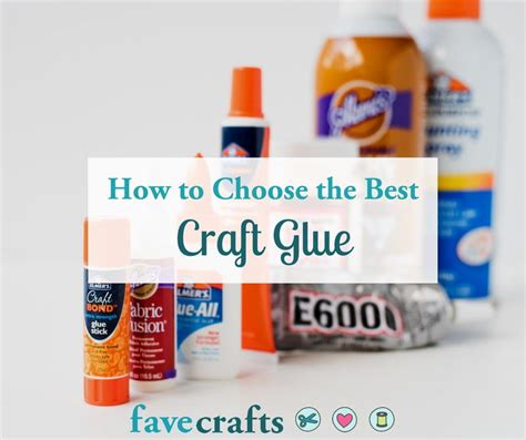 How to Choose the Best Craft Glue | FaveCrafts.com