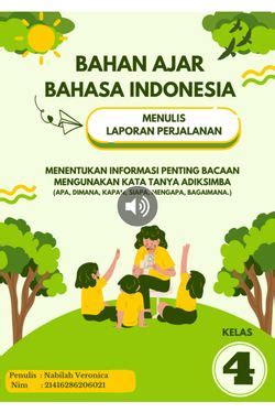 Book Creator Bahan Ajar Bahasa Indonesia