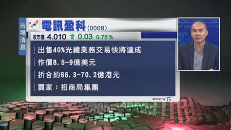 【港股今日睇】傳出售光纖權益 電盈可望增派息？