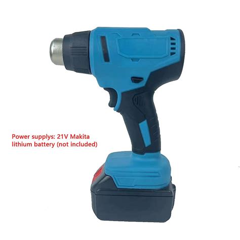 Cordless Handheld Hot Air Machine Lithium Rechargeable Heating Equipment Temperatures Adjustable