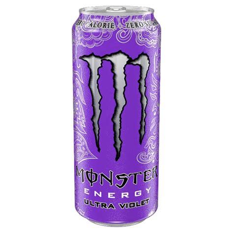 Monster Energy Ultra Violet Gazowany Napój Energetyczny 500 Ml Zakupy Online Z Dostawą Do Domu